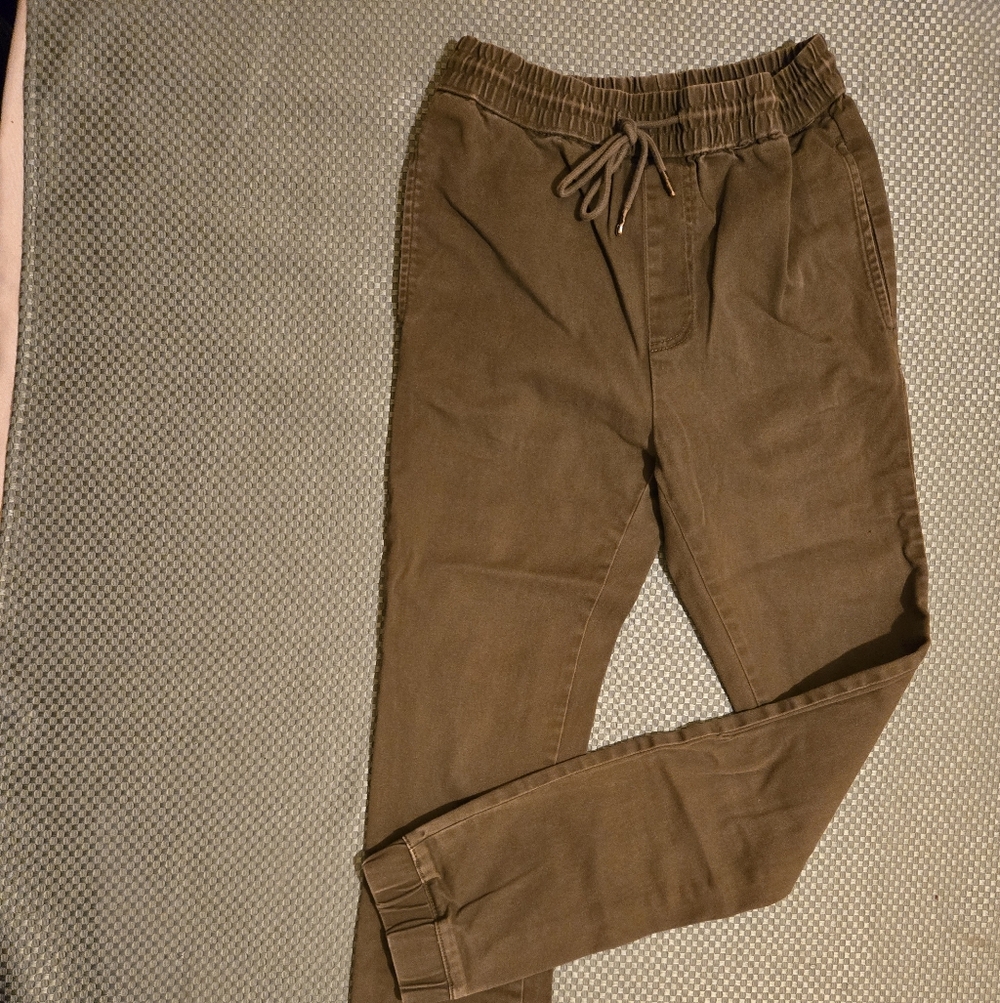 Original Use Men's Olive Green Chinos